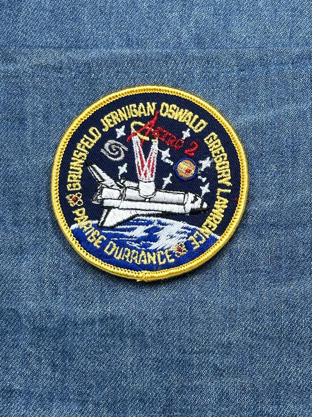 Vintage NASA STS-67 Astro-2 Space Shuttle Endeavour Mission Patch