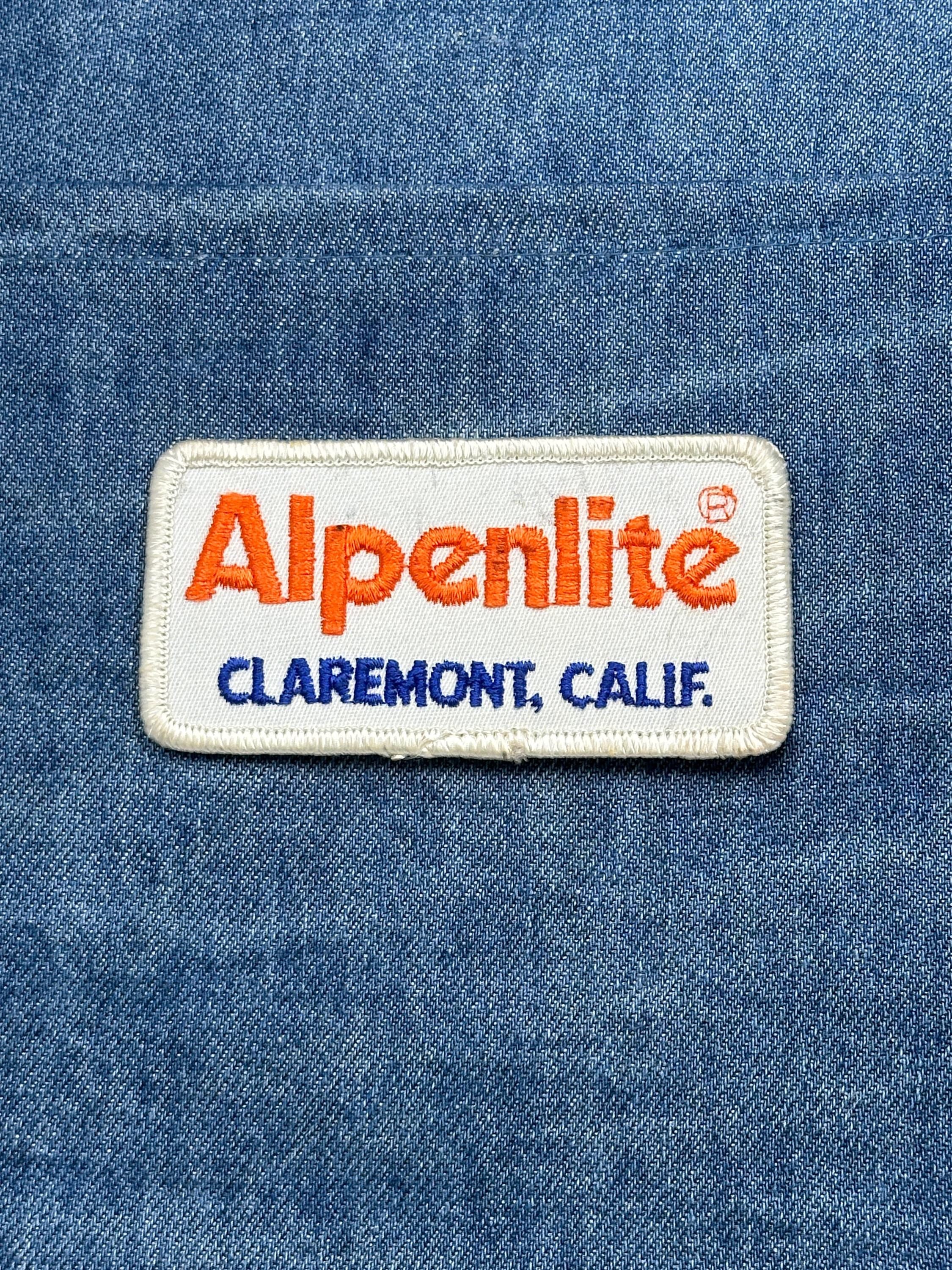 Alpenlite Patch: Orange & Blue Logo - RV Brand Accessory