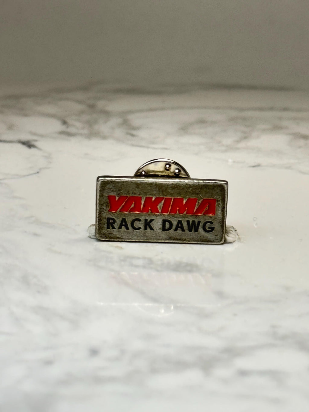 Yakima Rack Dawg Enamel Pin: Silver Tone - Outdoor Gear Accessory