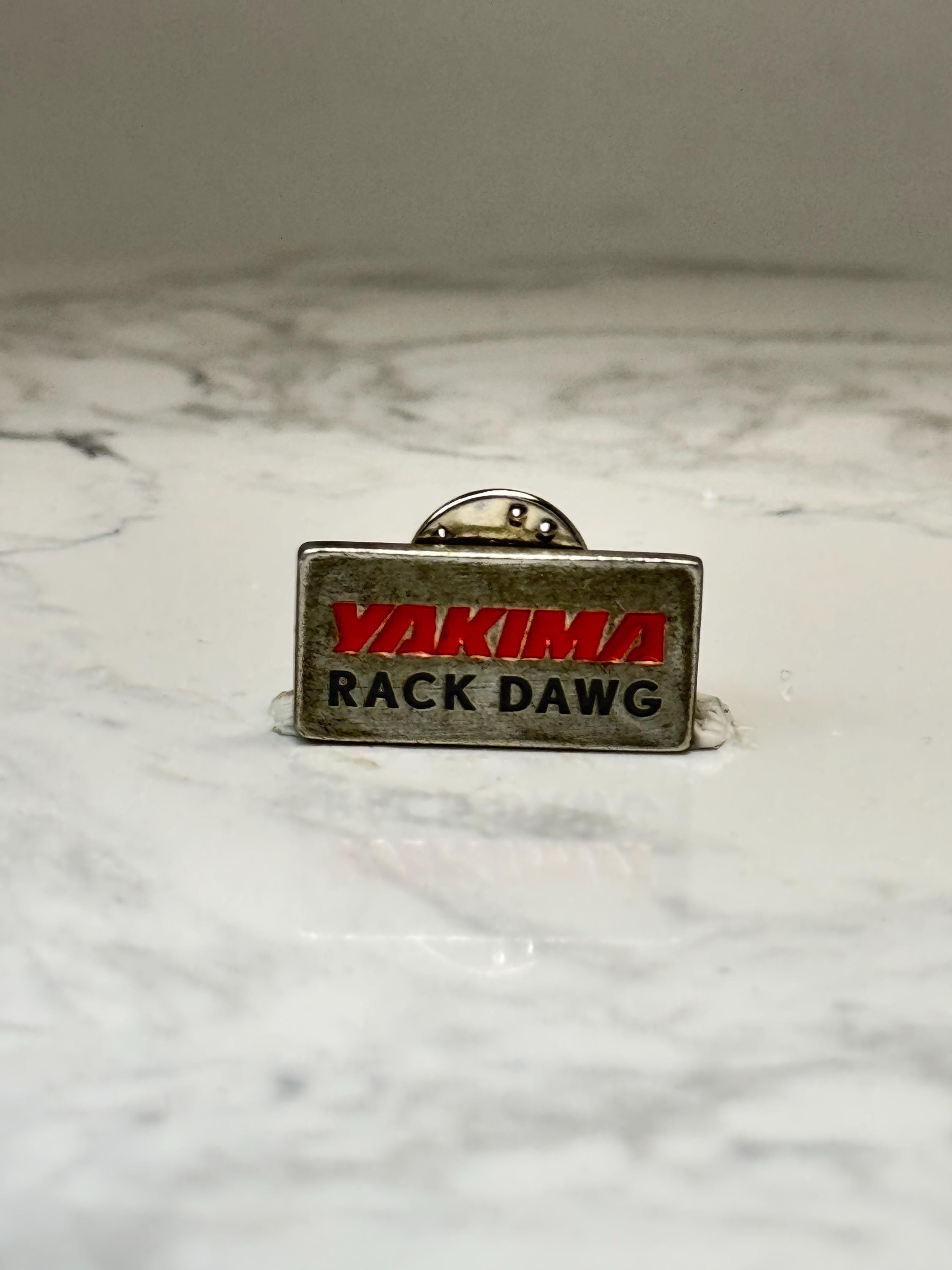 Yakima Rack Dawg Enamel Pin: Silver Tone - Outdoor Gear Accessory