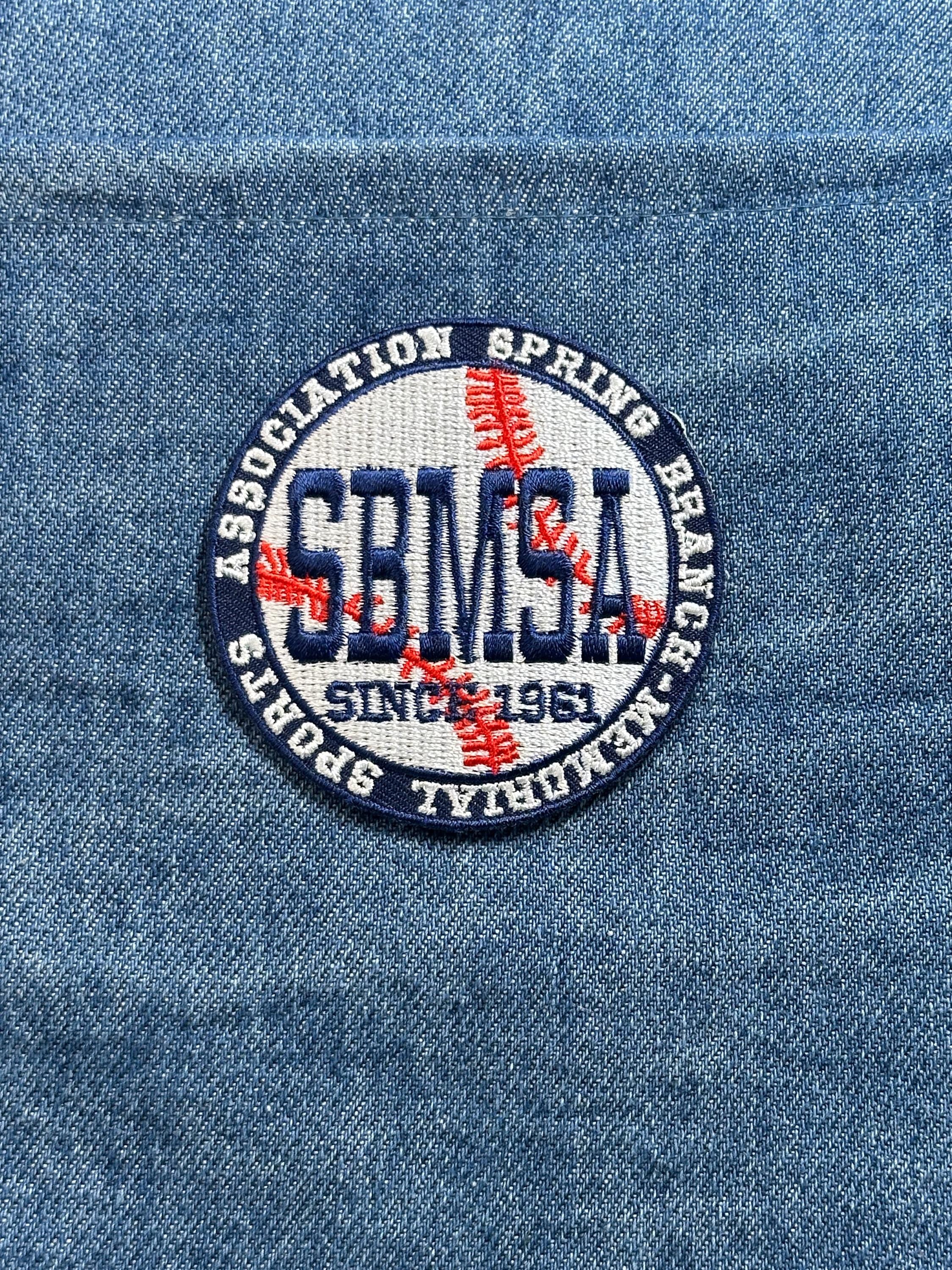 SBMSA Baseball Patch Spring Branch Memorial Sports Association Houston TX Patch