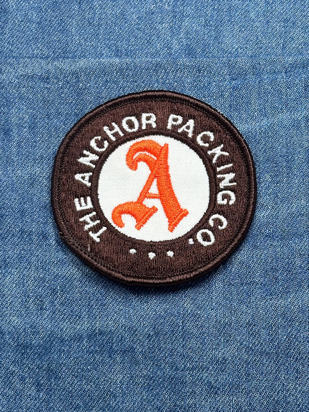 The Anchorage A Patch: Brown & Orange - Restaurant Accessory