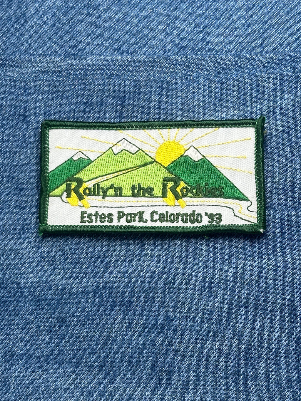 Rally'n the Rockies Patch: Green Mountain Scenic - 1998 Colorado Accessory