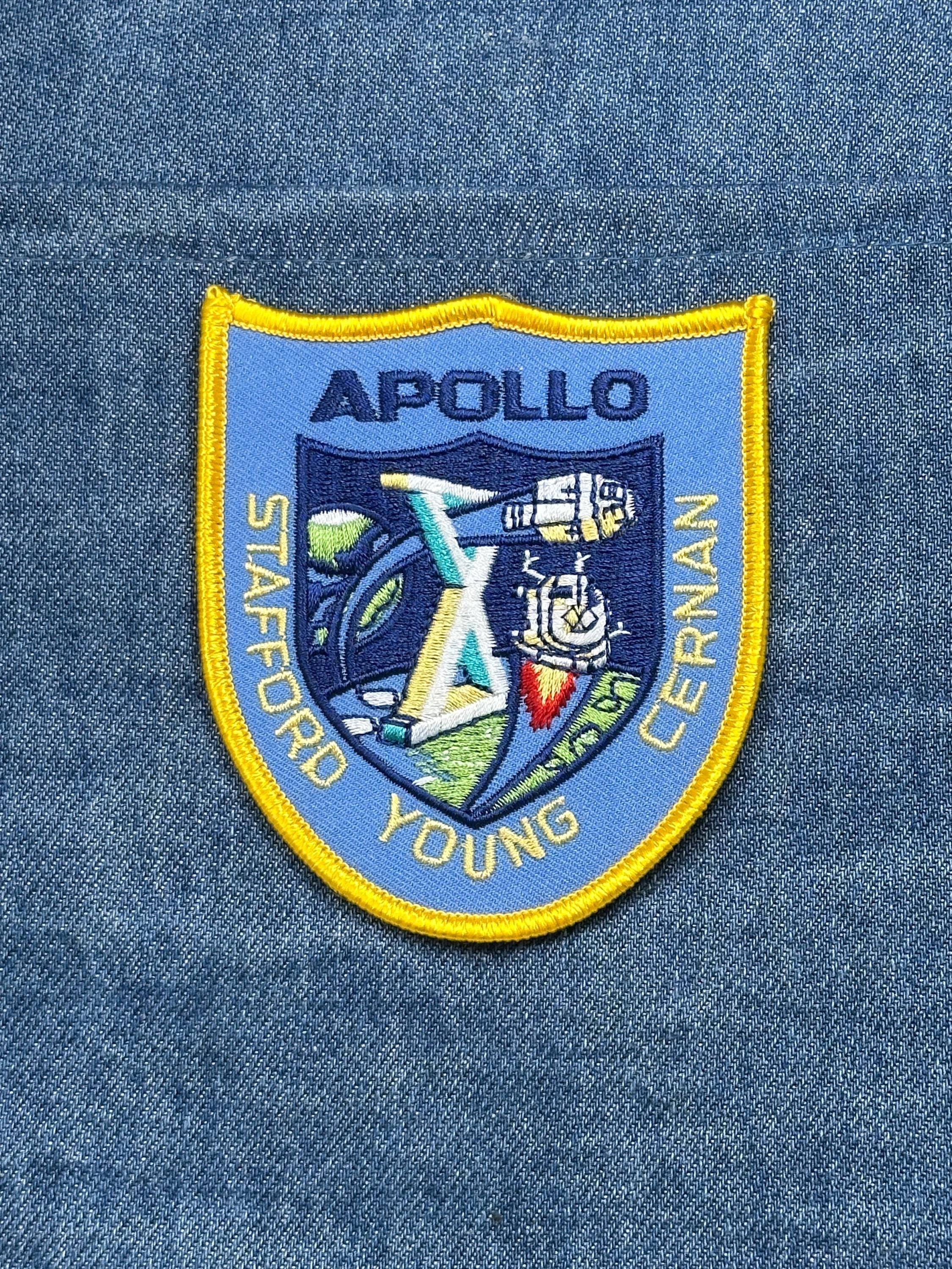 Apollo X Patch: Blue Shield - Space Program Accessory