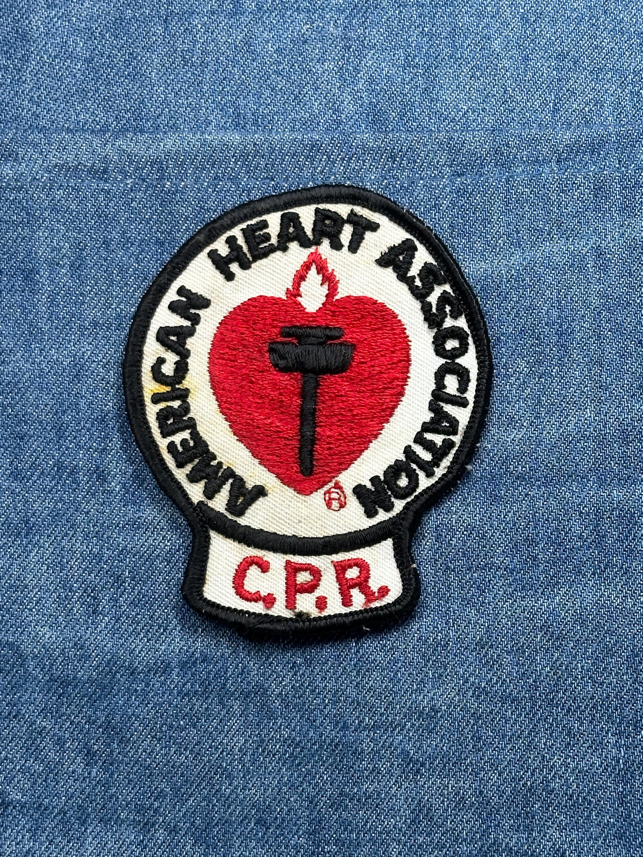 American Heart Association Patch: Red Torch - CPR Accessory
